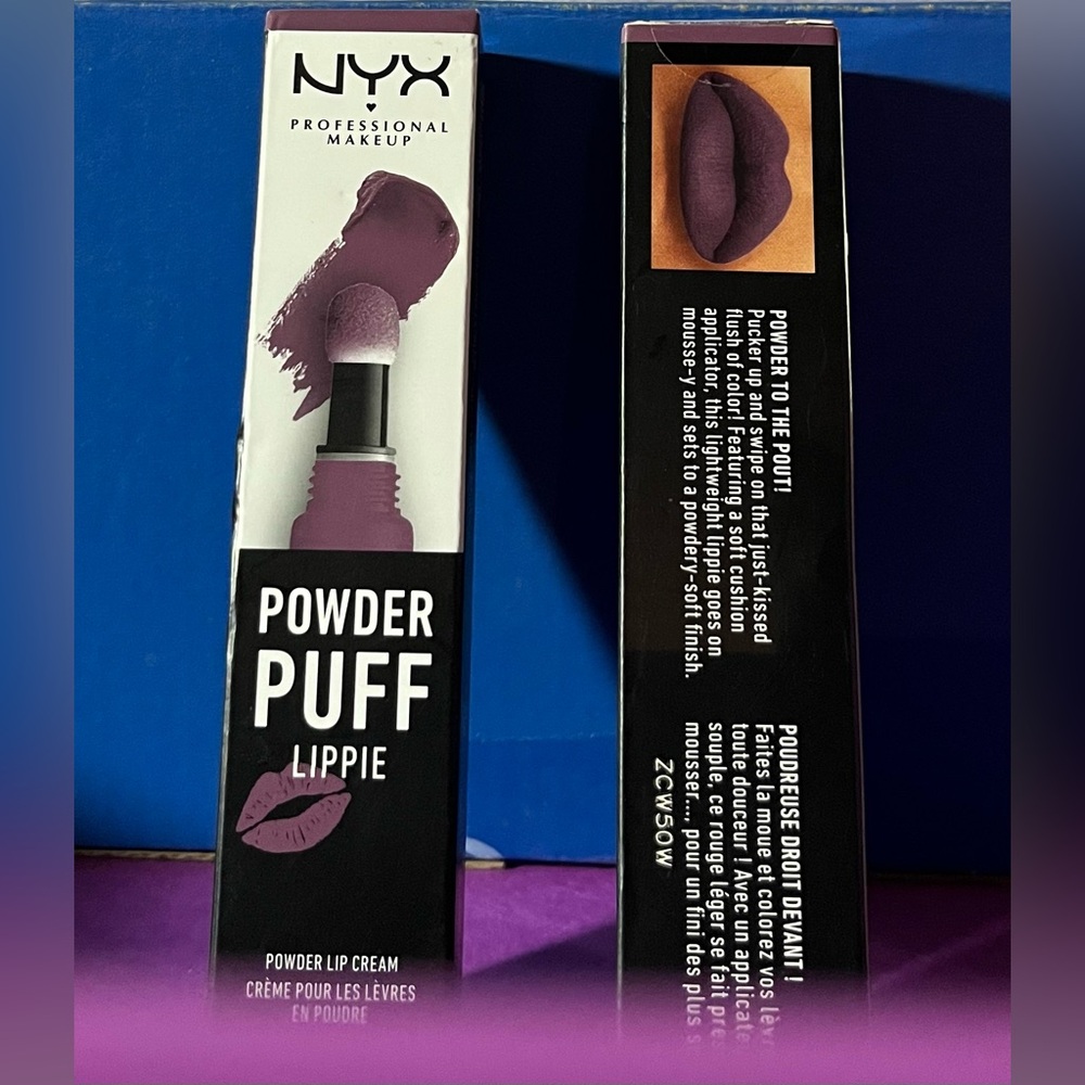 NYX Powder Puff Lippie - Bold Purple $8 each